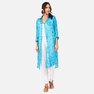 CHEMISE LO SOLEIL BLEU MARIN – Image 3
