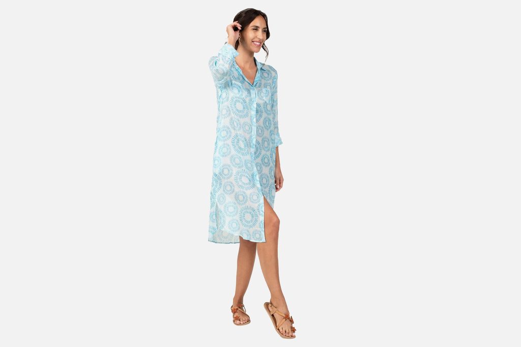 CHEMISE SOLEIL BLEU CARAIBES