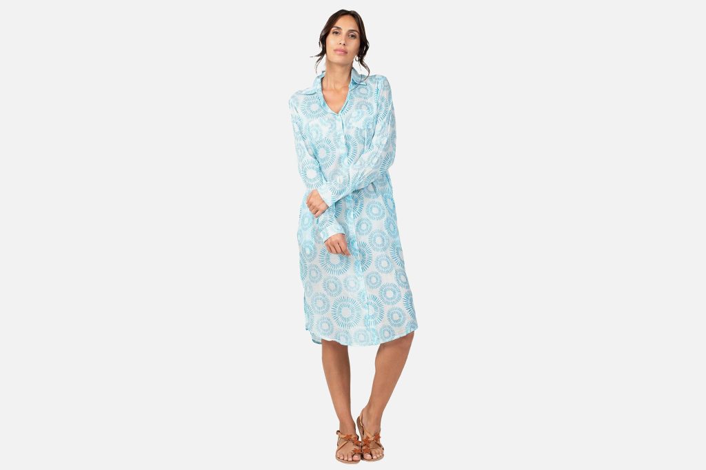 CHEMISE SOLEIL BLEU CARAIBES