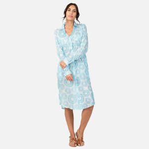 CHEMISE SOLEIL BLEU CARAIBES - Image 2