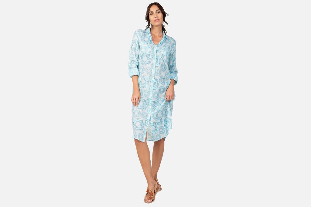 CHEMISE SOLEIL BLEU CARAIBES