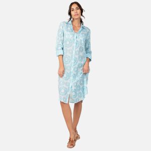 CHEMISE SOLEIL BLEU CARAIBES - Image 3