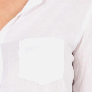 CHEMISIER WASHED BLANC MEXICO - Image 2