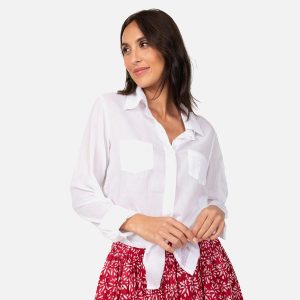 CHEMISIER WASHED BLANC MEXICO - Image 3