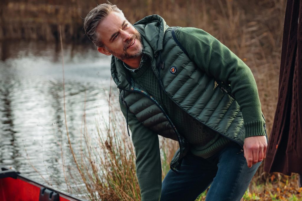 BODYWARMER AFNF DARK GREEN