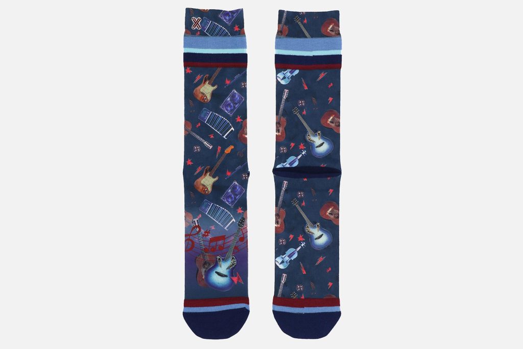 SOCK VARIOUS GUITARS NAVY