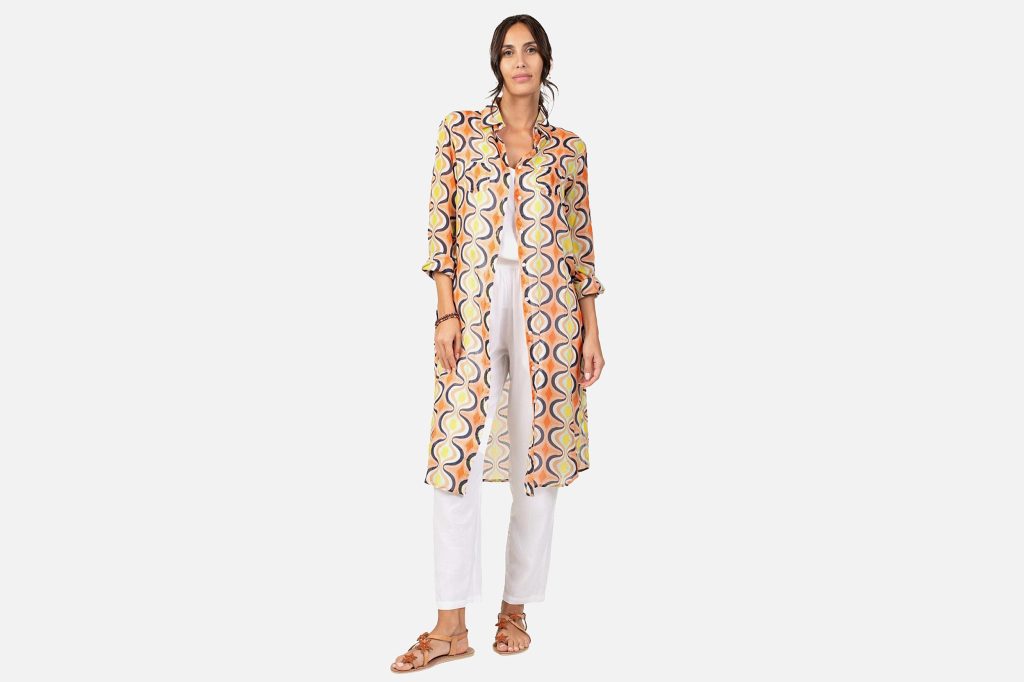 CHEMISE LO ELLIPSE PECHE