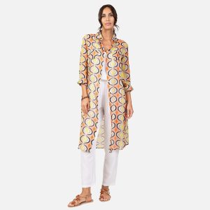 CHEMISE LO ELLIPSE PECHE – Image 4