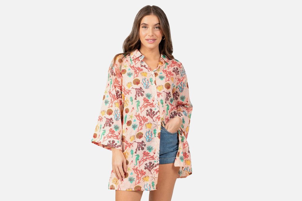 CHEMISE AM RECIF MARIN