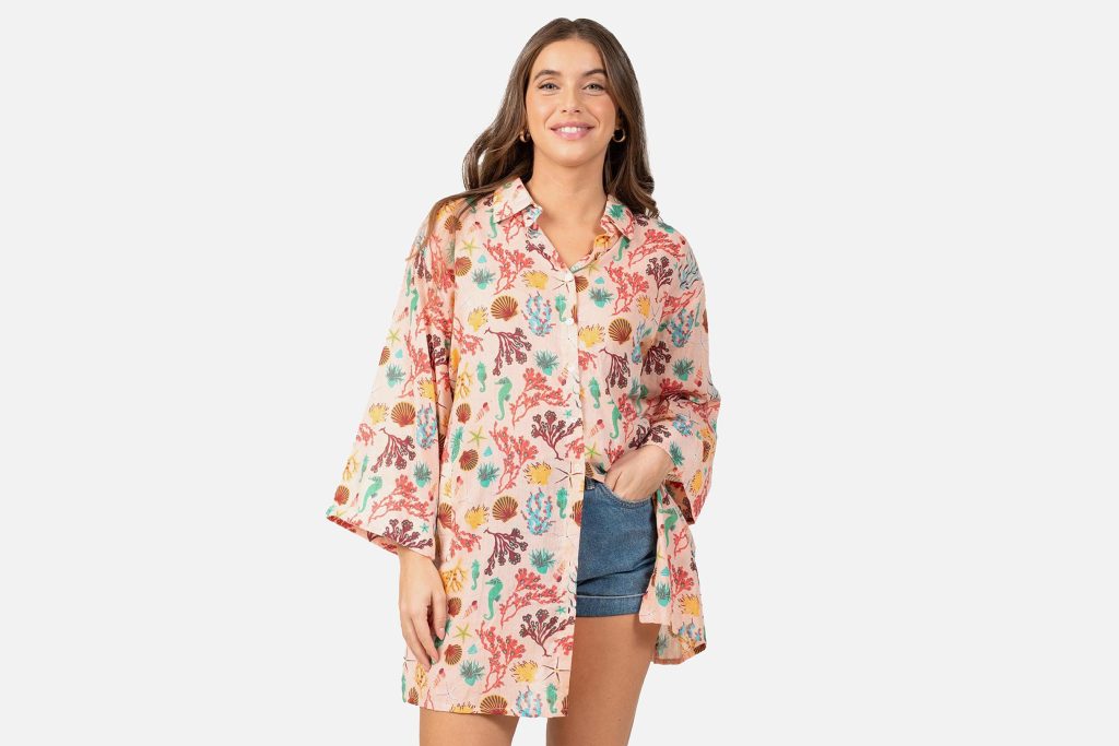 CHEMISE AM RECIF MARIN