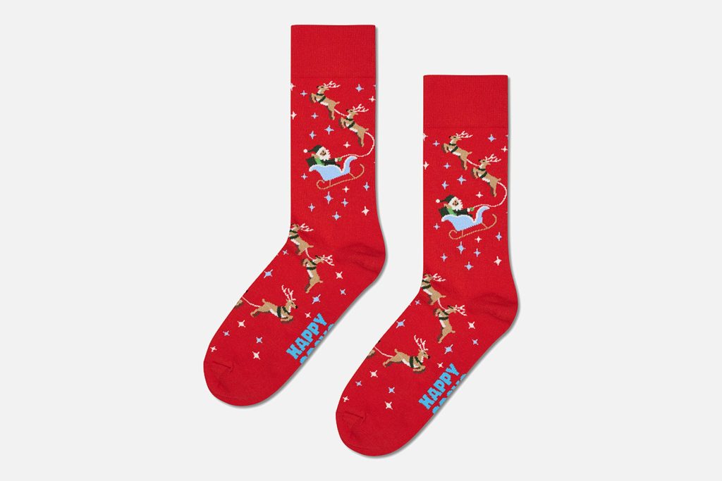 SLEIGHT RED SOCK