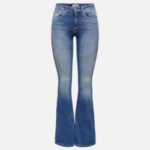 BLUSH FLARED MED BLU DENIM L32 - Image 1