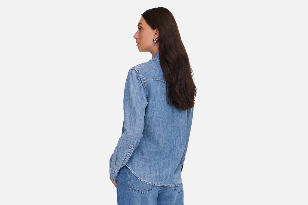 CHARLIZE MED BLUE DENIM