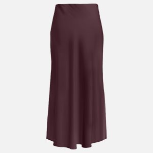 CHIGO ANKLE SKIRT WINE - Image 1