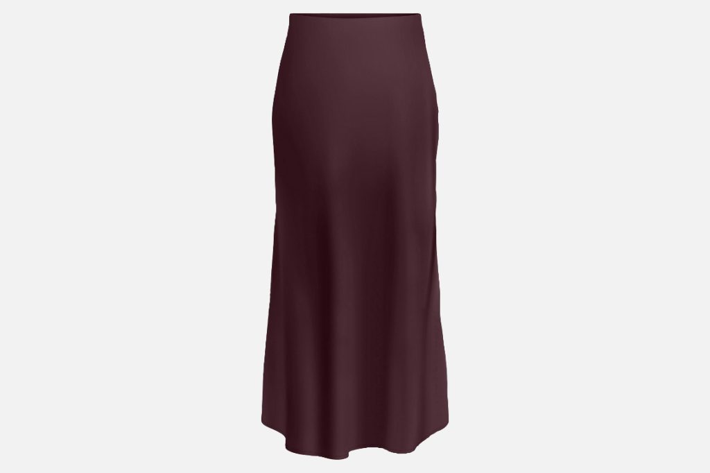 CHIGO ANKLE SKIRT WINE