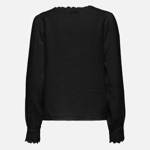 THYRA VNECK BLACK – Image 2