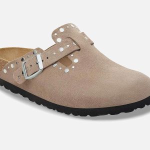 BOSTON RIVET SUEDE TAUPE - Image 2