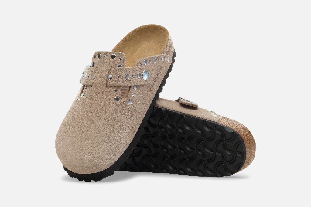 BOSTON RIVET SUEDE TAUPE