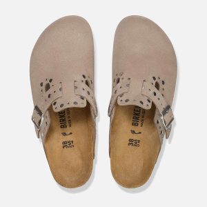 BOSTON RIVET SUEDE TAUPE - Image 4