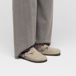 BOSTON RIVET SUEDE TAUPE - Image 5