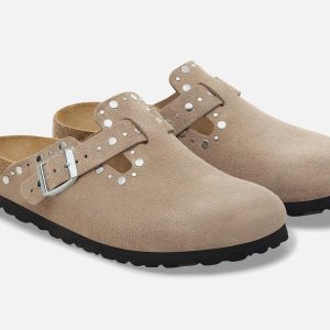 BOSTON RIVET SUEDE TAUPE - Image 6