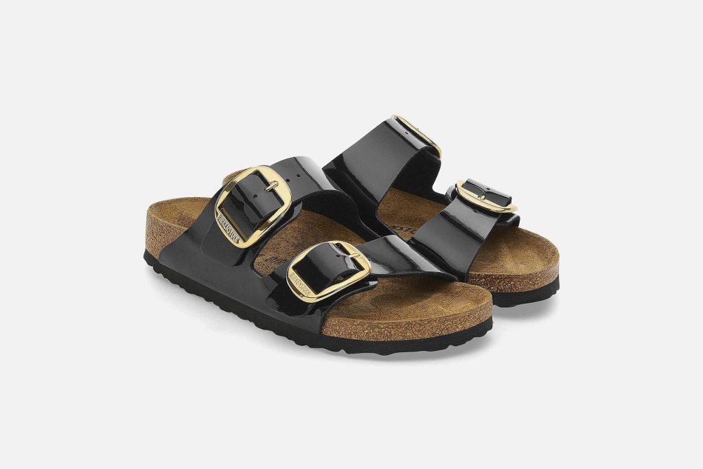 ARIZONA BB PATENT BLACK GOLD
