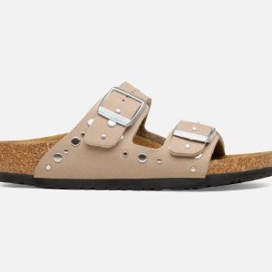 ARIZONA KIDS RIVET SUEDE TAUPE – Image 1