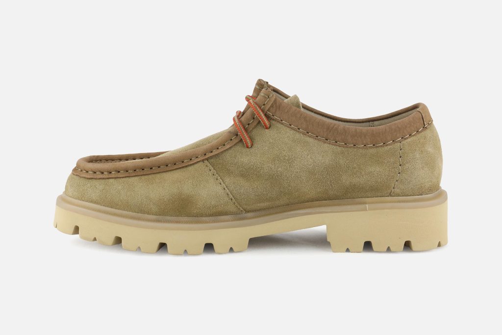 CLEYHILL SEAM DARK SAND SUEDE