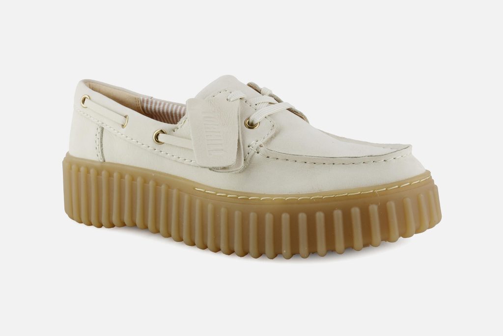 TORHILL BOAT CREAM NUBUCK