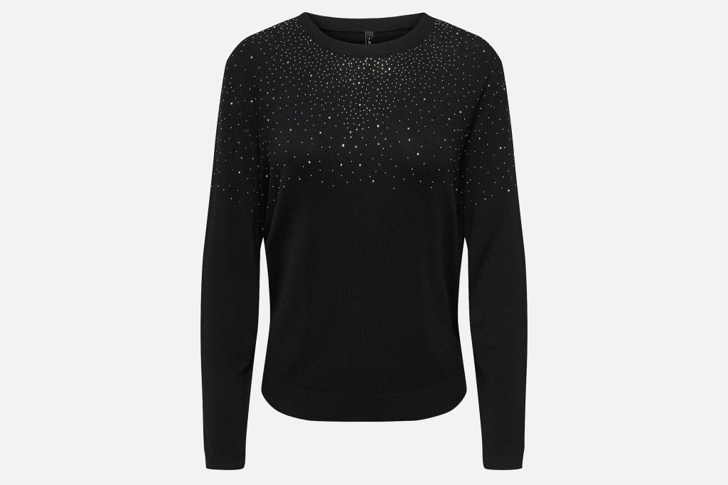 ANABELLA KNIT DARK SILVER