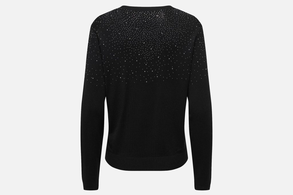 ANABELLA KNIT DARK SILVER