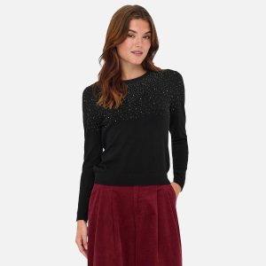 ANABELLA KNIT DARK SILVER – Image 3