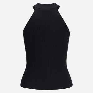 SOFIA TIGHT TOP BLACK – Image 2