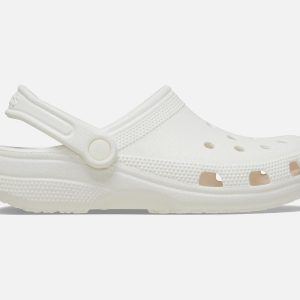 CLASSIC GLITTER CLOG WHITE – Image 1