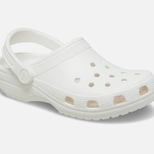 CLASSIC GLITTER CLOG WHITE – Image 2