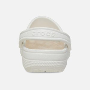 CLASSIC GLITTER CLOG WHITE – Image 3