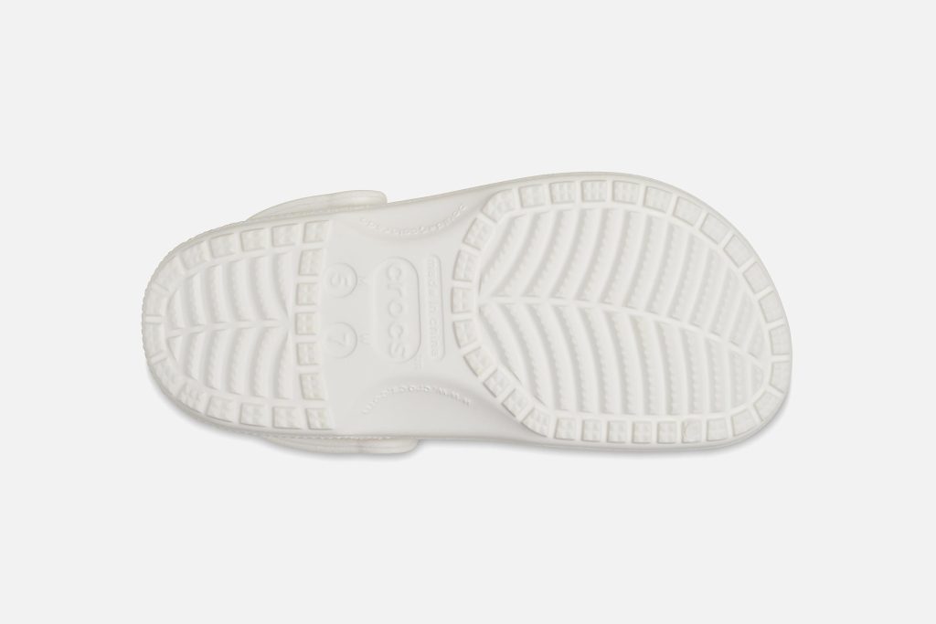 CLASSIC GLITTER CLOG WHITE