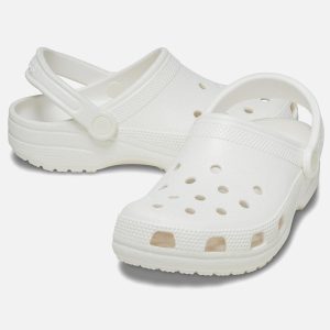 CLASSIC GLITTER CLOG WHITE – Image 7
