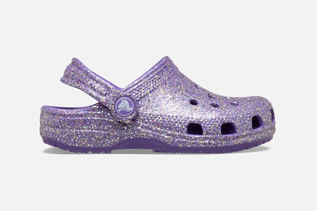 CLASSIC GLITTER CLOG PURPLE