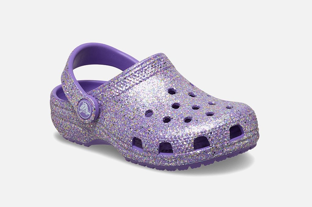 CLASSIC GLITTER CLOG PURPLE