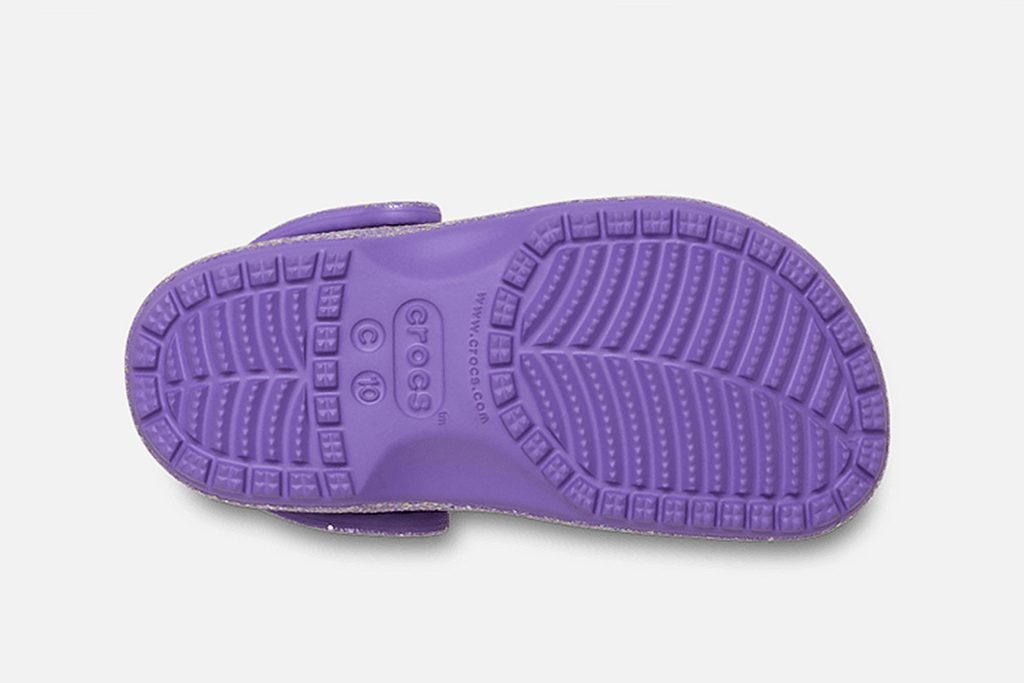 CLASSIC GLITTER CLOG PURPLE