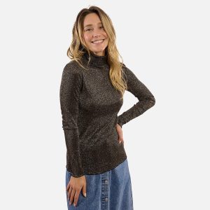 COL ROULE CHOCO LUREX - Image 1