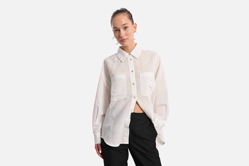 SHIRT WOVEN WHITE
