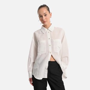SHIRT WOVEN WHITE - Image 1