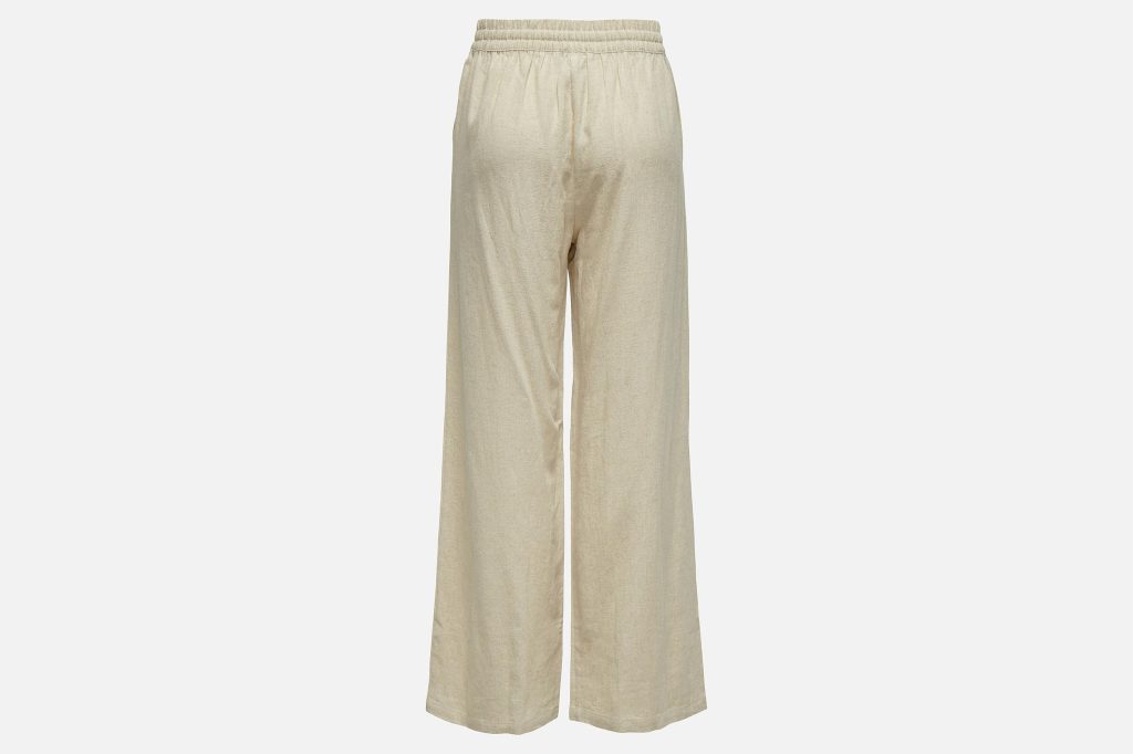 SAY LINEN WIDE PANTS OATMEAL