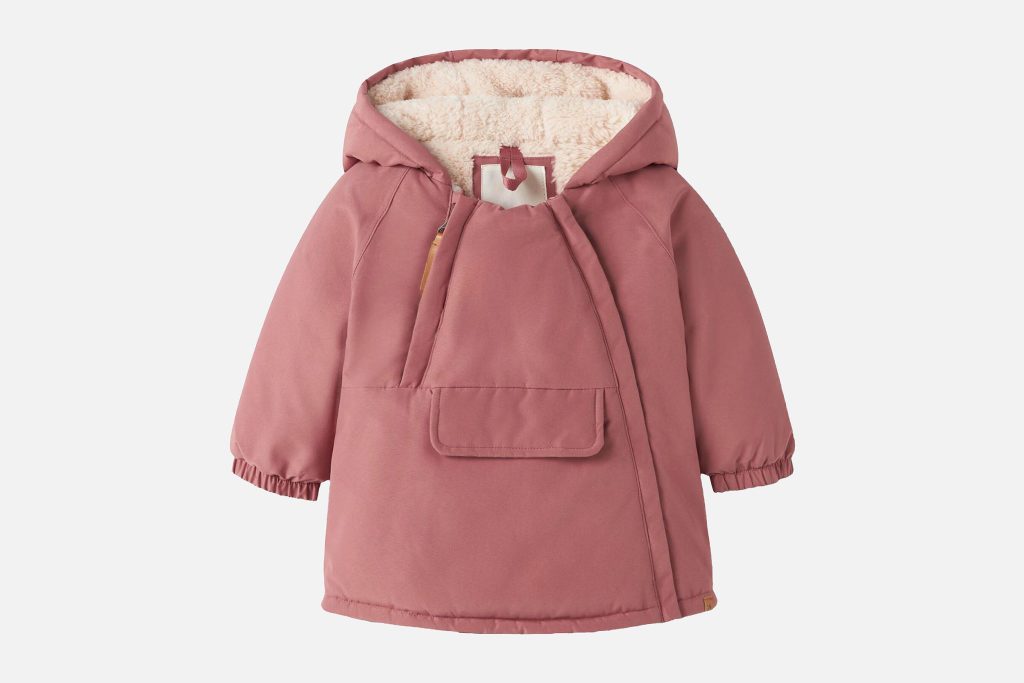 SNOW JACKET SOLID ROSE