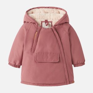 SNOW JACKET SOLID ROSE – Image 1