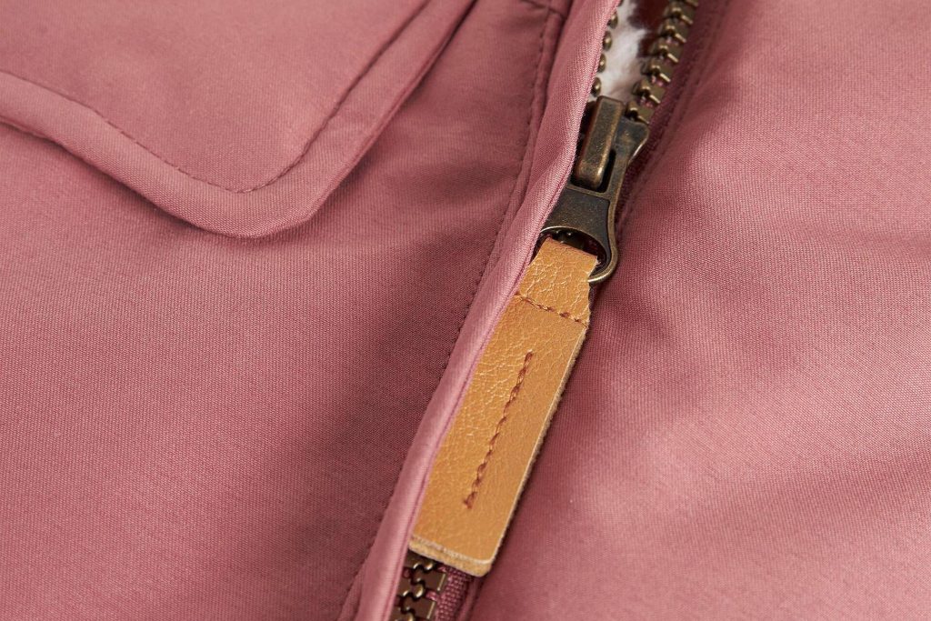 SNOW JACKET SOLID ROSE