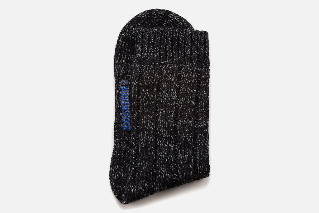 SOCKS COTTON TWIST W BLACK