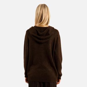 SWEAT POMPONS CHOCOLAT – Image 2